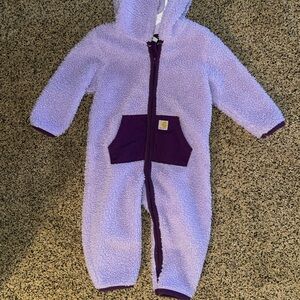 Carhartt infant fleece one piece